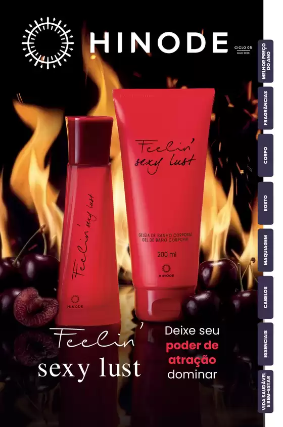 Catálogo Hinode em Mombaça | feelin sexy lust ! | 2026-05-29T00:00:00.000Z - 2026-05-31T00:00:00.000Z