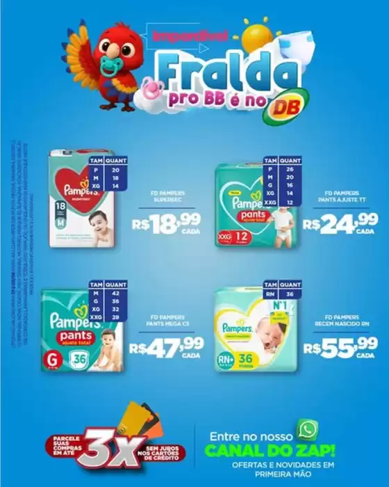 Catálogo DB Supermercados | Imperdível Fralda | 2026-06-01T00:00:00.000Z - 2026-06-02T00:00:00.000Z