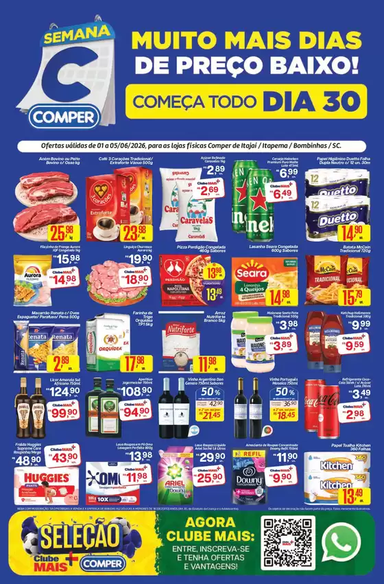 Catálogo Comper | Ofertas exclusivas e pechinchas | 2026-06-01T00:00:00.000Z - 2026-06-05T00:00:00.000Z
