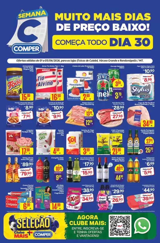 Catálogo Comper | Novas ofertas para descobrir | 2026-06-01T00:00:00.000Z - 2026-06-05T00:00:00.000Z