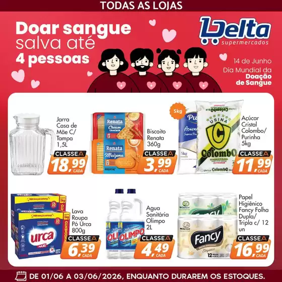 Catálogo Delta Supermercados | Nossas melhores ofertas para você | 2026-06-01T00:00:00.000Z - 2026-06-03T00:00:00.000Z