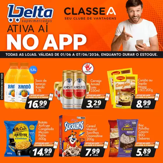 Catálogo Delta Supermercados | Economize agora com nossas ofertas | 2026-06-01T00:00:00.000Z - 2026-06-07T00:00:00.000Z