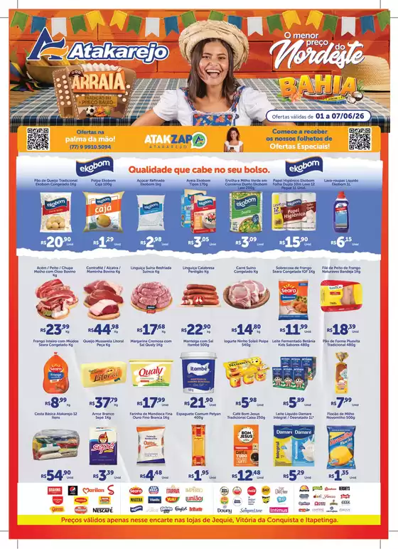 Catálogo Atakarejo | Grandes descontos em produtos selecionados | 2026-06-01T00:00:00.000Z - 2026-06-07T00:00:00.000Z