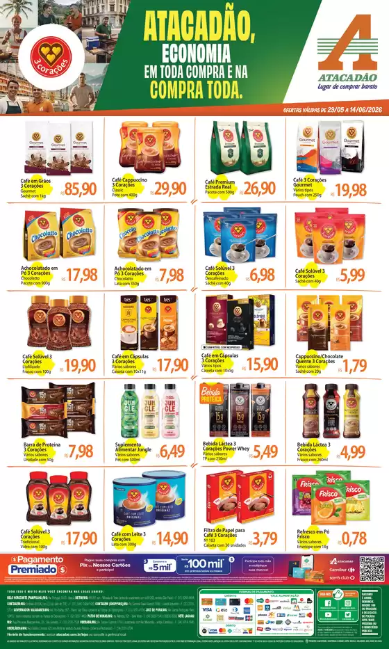 Catálogo Atacadão em Dormentes | Atacadão - Cafés | 2026-06-01T00:00:00.000Z - 2026-06-14T00:00:00.000Z