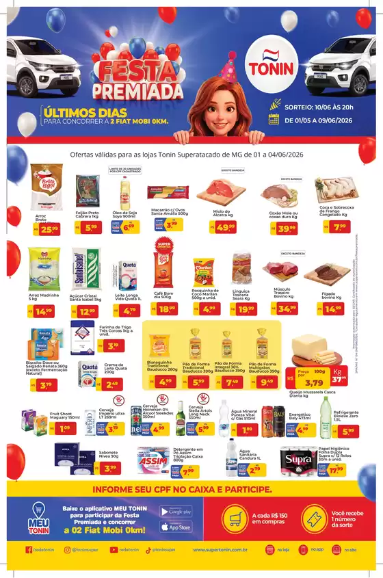 Catálogo Tonin Superatacado | Jornal CASH MG 01 a 04.06 | 2026-06-01T00:00:00.000Z - 2026-06-04T00:00:00.000Z