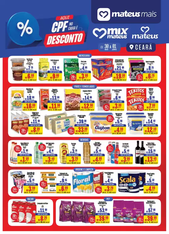 Catálogo Supermercados Mateus | App Mateus Mais | 2026-06-01T00:00:00.000Z - 2026-06-01T00:00:00.000Z