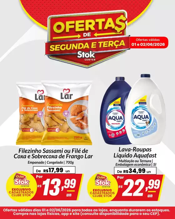 Catálogo Stok Center | Melhores ofertas para compradores econômicos | 2026-06-01T00:00:00.000Z - 2026-06-02T00:00:00.000Z