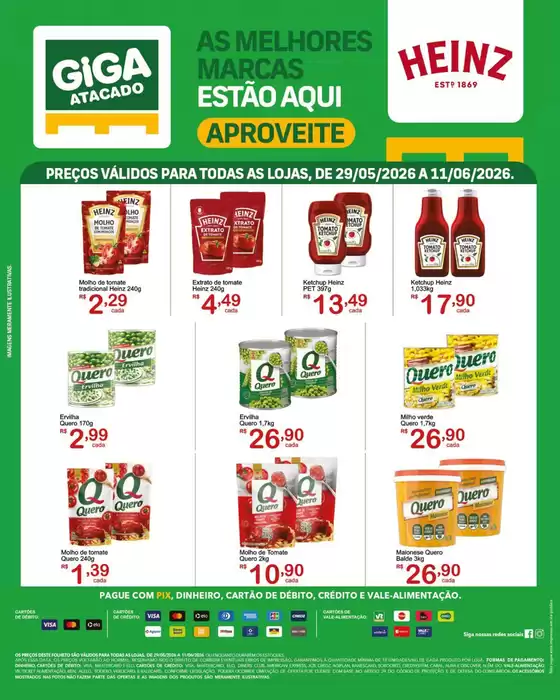 Catálogo Giga Atacado | Ótima oferta para todos os clientes | 2026-05-29T00:00:00.000Z - 2026-06-11T00:00:00.000Z