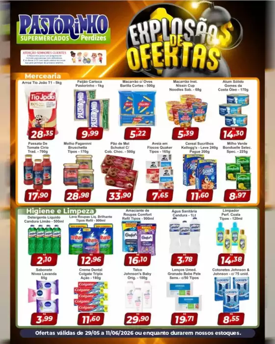 Catálogo Supermercado Pastorinho | Ofertas especiais atraentes para todos | 2026-05-29T00:00:00.000Z - 2026-06-11T00:00:00.000Z