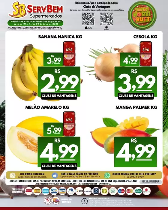 Catálogo ServBem | Encarte ServBem | 2026-06-01T00:00:00.000Z - 2026-06-02T00:00:00.000Z