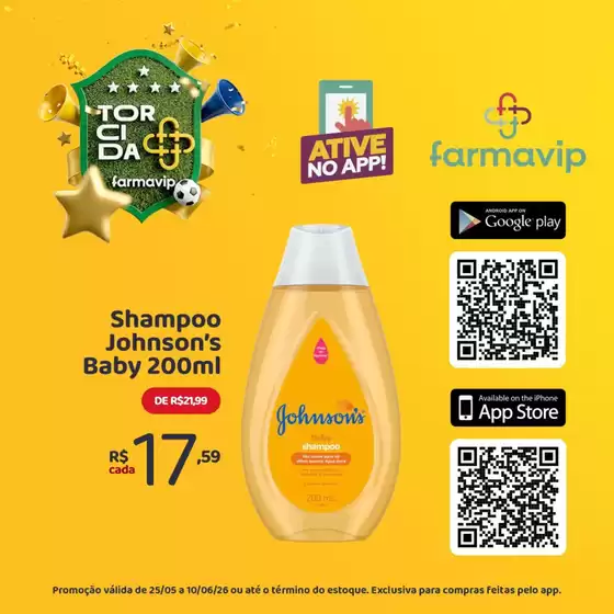 Catálogo Farmavip em Petrolina | Nossas melhores ofertas para você | 2026-05-25T00:00:00.000Z - 2026-06-10T00:00:00.000Z