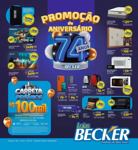 Catálogo Lojas Becker | Descontos e promoções | 2026-06-01T00:00:00.000Z - 2026-06-30T00:00:00.000Z