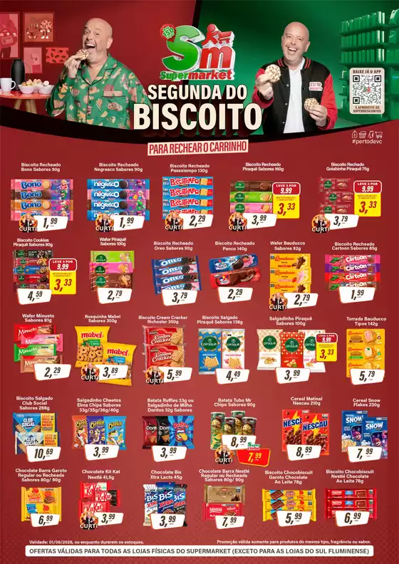 Catálogo Rede Supermarket | Lamina 2a biscoito 01.06 | 2026-06-01T00:00:00.000Z - 2026-06-01T00:00:00.000Z
