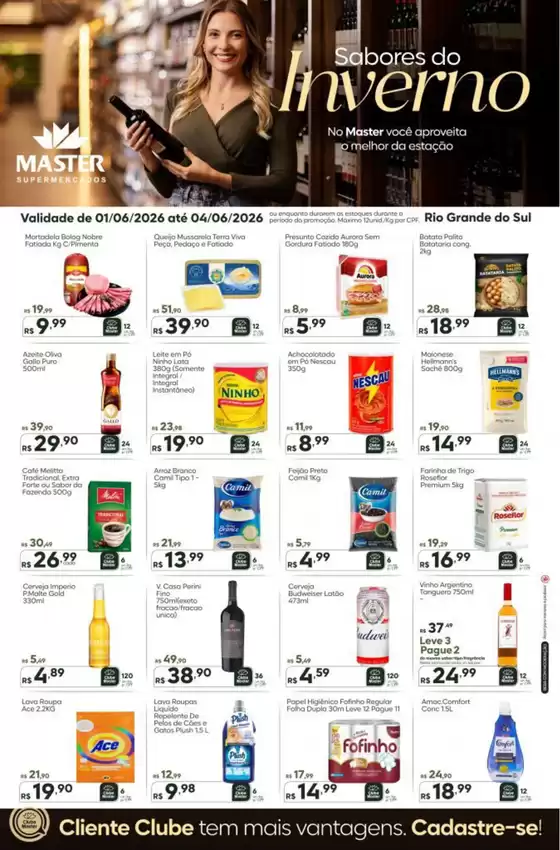 Catálogo Master Supermercados | Semanal master RS | 2026-06-01T00:00:00.000Z - 2026-06-04T00:00:00.000Z