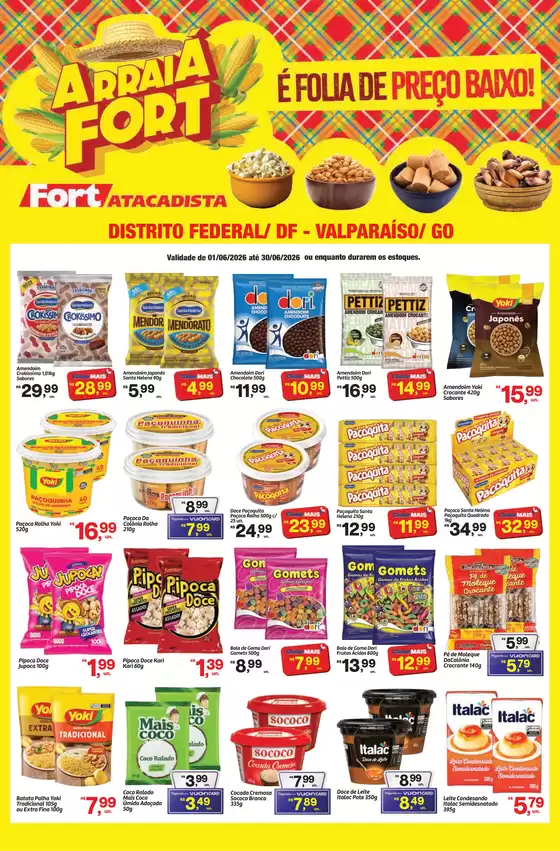 Catálogo Fort Atacadista | DF Fort Festival Arraia 01 a 30 JUN 26 | 2026-06-01T00:00:00.000Z - 2026-06-30T00:00:00.000Z