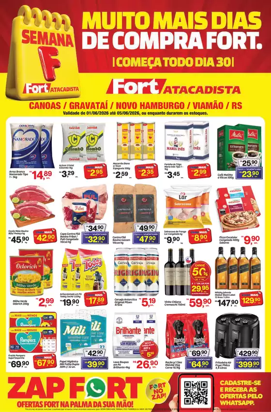 Catálogo Fort Atacadista | RS Fort Semanal F 1ª ED Regional 01 a 05 JUN 26 Final Demais | 2026-06-01T00:00:00.000Z - 2026-06-05T00:00:00.000Z