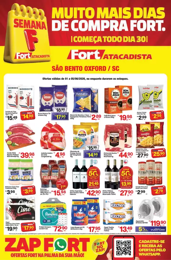 Catálogo Fort Atacadista | SC Fort Semana F SEMANAL 01 a 05 JUN 26 Oxford | 2026-06-01T00:00:00.000Z - 2026-06-05T00:00:00.000Z