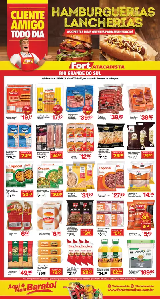 Catálogo Fort Atacadista | RS Fort Food Hamburgueria 01 a 07 JUN 26 Final 2 | 2026-06-01T00:00:00.000Z - 2026-06-07T00:00:00.000Z