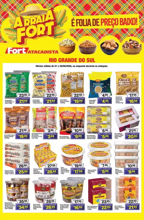 Catálogo Fort Atacadista | RS Fort Festival Arráia 01 a 30 JUN 26 Final 2 | 2026-06-01T00:00:00.000Z - 2026-06-30T00:00:00.000Z