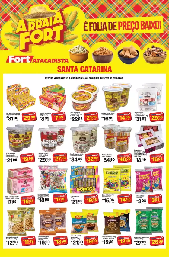 Catálogo Fort Atacadista | SC Fort Festival Arraia 01 a 30 JUN 26 Regional | 2026-06-01T00:00:00.000Z - 2026-06-30T00:00:00.000Z