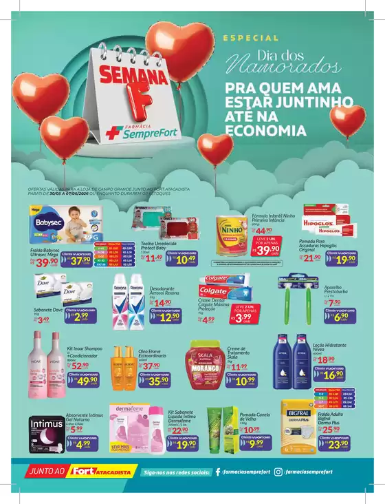 Catálogo Farmácia SempreFort | Fort Atacadista - Parati - MS | 2026-05-30T00:00:00.000Z - 2026-06-07T00:00:00.000Z