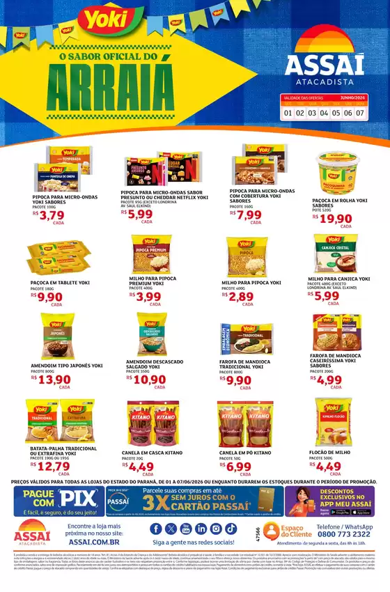 Catálogo Assaí Atacadista | Encarte Assaí Atacadista 47566-241 | 2026-06-01T00:00:00.000Z - 2026-06-07T00:00:00.000Z