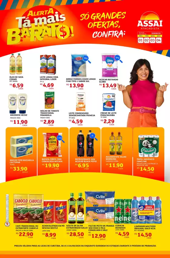 Catálogo Assaí Atacadista | Encarte Assaí Atacadista 47366-120 | 2026-06-01T00:00:00.000Z - 2026-06-04T00:00:00.000Z
