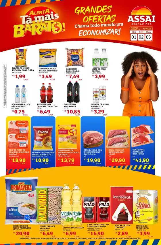 Catálogo Assaí Atacadista | Encarte Assaí Atacadista 47797-40 | 2026-06-01T00:00:00.000Z - 2026-06-03T00:00:00.000Z