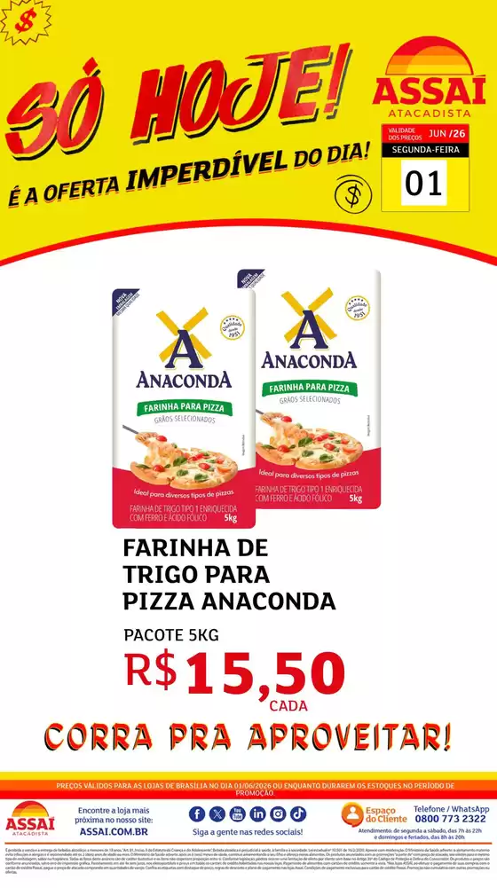 Catálogo Assaí Atacadista | Encarte Assaí Atacadista 47934-226 | 2026-06-01T00:00:00.000Z - 2026-06-01T00:00:00.000Z