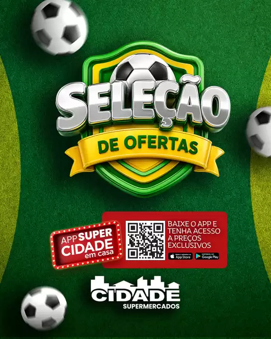 Catálogo Cidade Supermercados | Encarte Cidade Supermercados | 2026-06-01T00:00:00.000Z - 2026-06-15T00:00:00.000Z