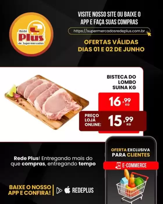 Catálogo Rede Plus Supermercados | ofertas | 2026-06-01T00:00:00.000Z - 2026-06-02T00:00:00.000Z
