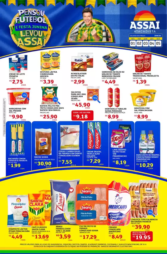 Catálogo Assaí Atacadista | Encarte Assaí Atacadista 47679-63 | 2026-06-01T00:00:00.000Z - 2026-06-05T00:00:00.000Z