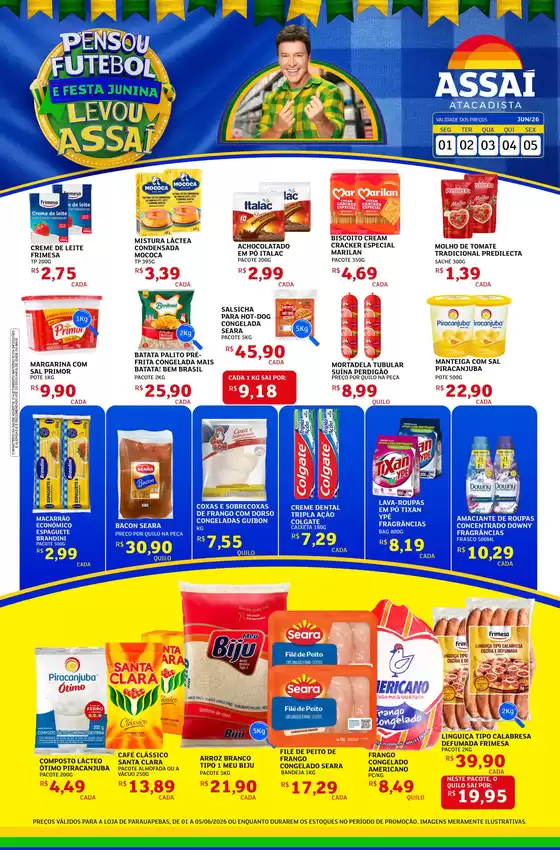 Catálogo Assaí Atacadista | Encarte Assaí Atacadista 47679-64 | 2026-06-01T00:00:00.000Z - 2026-06-05T00:00:00.000Z