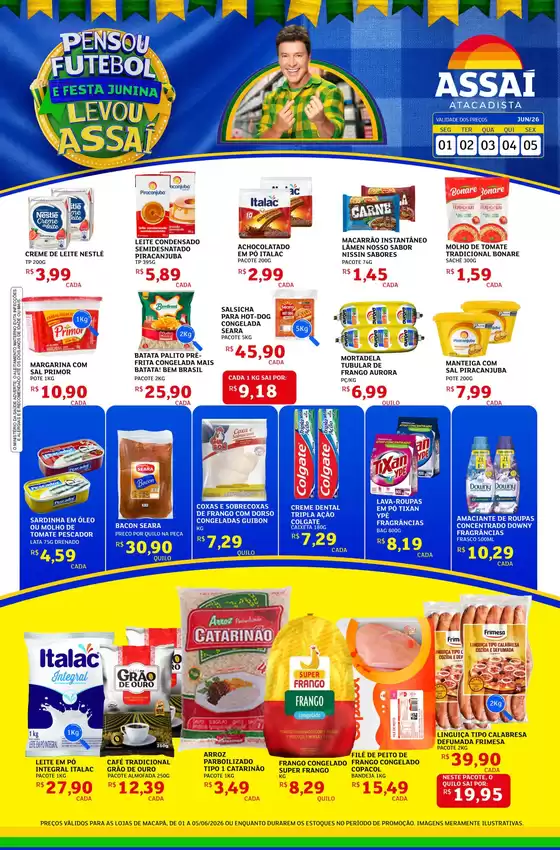 Catálogo Assaí Atacadista | Encarte Assaí Atacadista 47679-442 | 2026-06-01T00:00:00.000Z - 2026-06-05T00:00:00.000Z