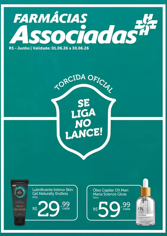 Catálogo Farmácias Associadas | Se liga no lance! RS | 2026-06-02T00:00:00.000Z - 2026-06-30T00:00:00.000Z