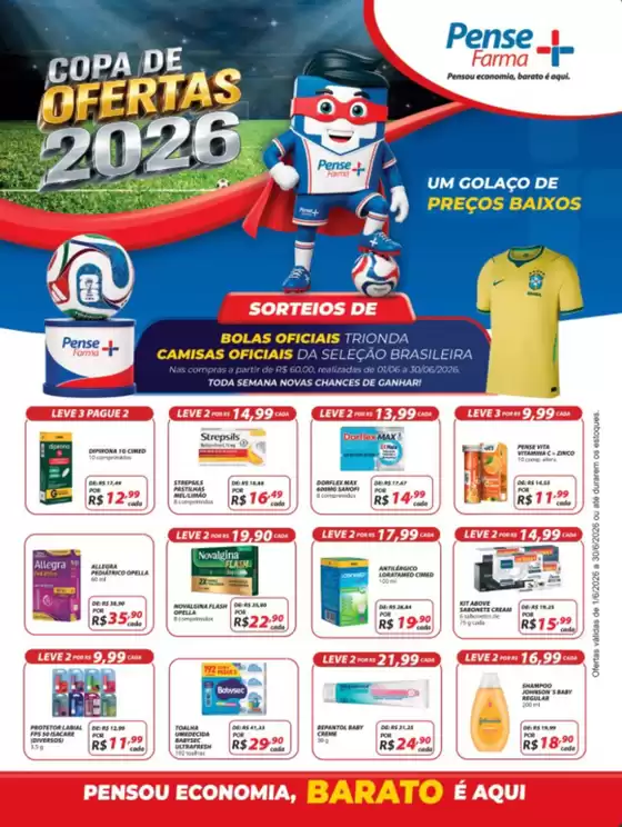 Catálogo Pense Farma | Copa de ofertas 2026 ! | 2026-06-02T00:00:00.000Z - 2026-06-30T00:00:00.000Z