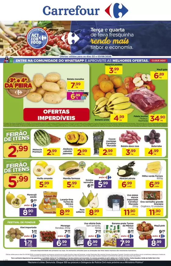 Catálogo Carrefour | Ótima oferta para caçadores de pechinchas | 2026-06-02T00:00:00.000Z - 2026-06-03T00:00:00.000Z