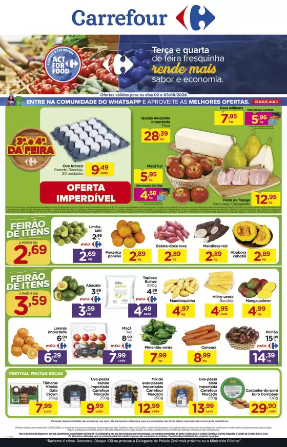 Catálogo Carrefour | Ofertas para caçadores de pechinchas | 2026-06-02T00:00:00.000Z - 2026-06-03T00:00:00.000Z