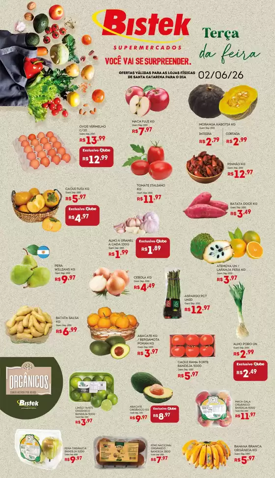 Catálogo Bistek Supermercados | Encarte Bistek Supermercados | 2026-06-02T00:00:00.000Z - 2026-06-02T00:00:00.000Z