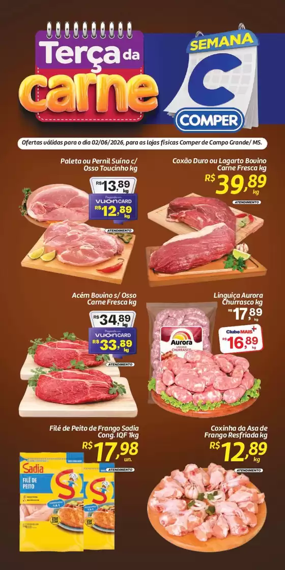 Catálogo Comper | Melhores ofertas para todos os clientes | 2026-06-02T00:00:00.000Z - 2026-06-02T00:00:00.000Z