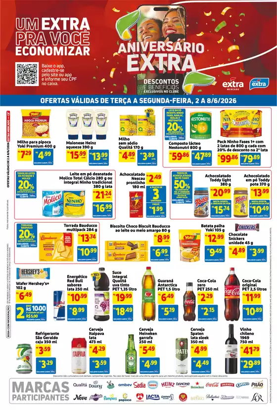 Catálogo Extra | Melhores ofertas para todos os clientes | 2026-06-02T00:00:00.000Z - 2026-06-08T00:00:00.000Z