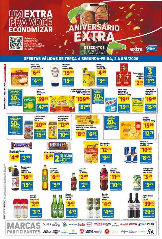 Catálogo Extra | Ofertas para caçadores de pechinchas | 2026-06-02T00:00:00.000Z - 2026-06-08T00:00:00.000Z