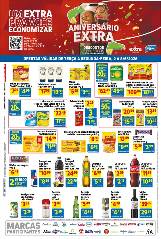 Catálogo Extra | Ofertas exclusivas | 2026-06-02T00:00:00.000Z - 2026-06-08T00:00:00.000Z