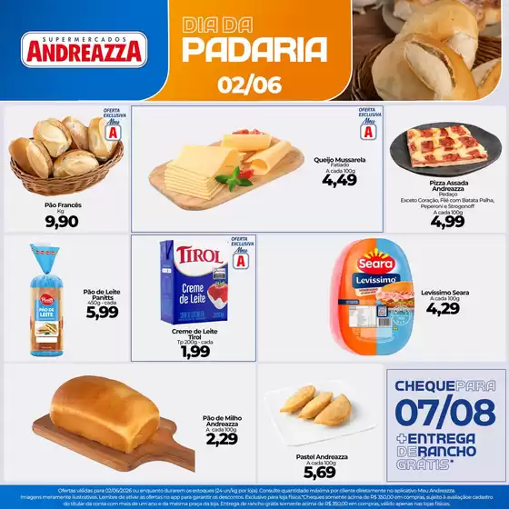 Catálogo Supermercados Andreazza | Ofertas exclusivas | 2026-06-02T00:00:00.000Z - 2026-06-02T00:00:00.000Z