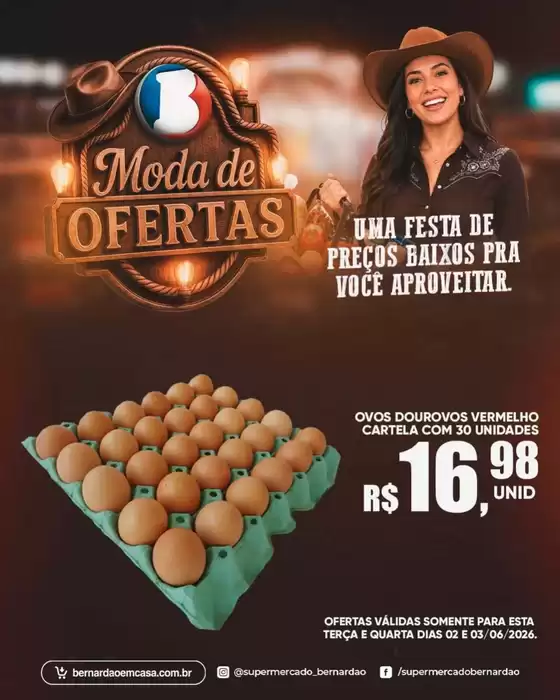 Catálogo Supermercado Bernardão | Encarte Supermercado Bernardão | 2026-06-02T00:00:00.000Z - 2026-06-03T00:00:00.000Z