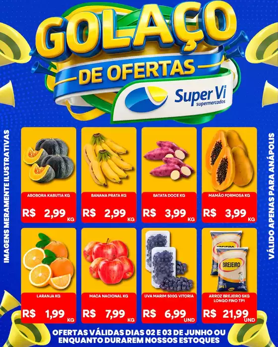 Catálogo Supervi Supermercados | Encarte Supervi Supermercados | 2026-06-02T00:00:00.000Z - 2026-06-03T00:00:00.000Z