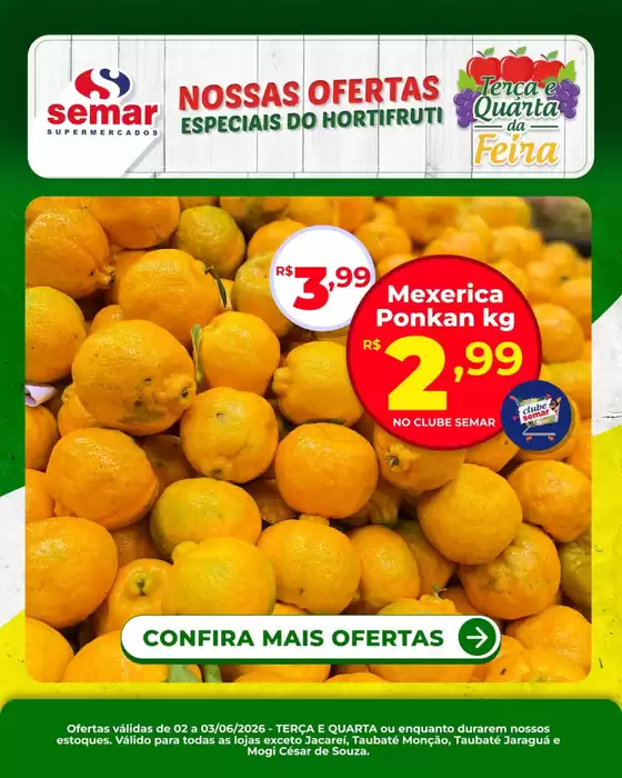 Catálogo Semar Supermercado | Encarte Semar Supermercados | 2026-06-02T00:00:00.000Z - 2026-06-03T00:00:00.000Z