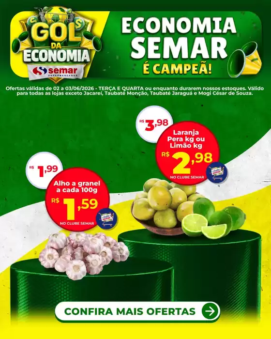 Catálogo Semar Supermercado | Descontos e promoções | 2026-06-02T00:00:00.000Z - 2026-06-03T00:00:00.000Z