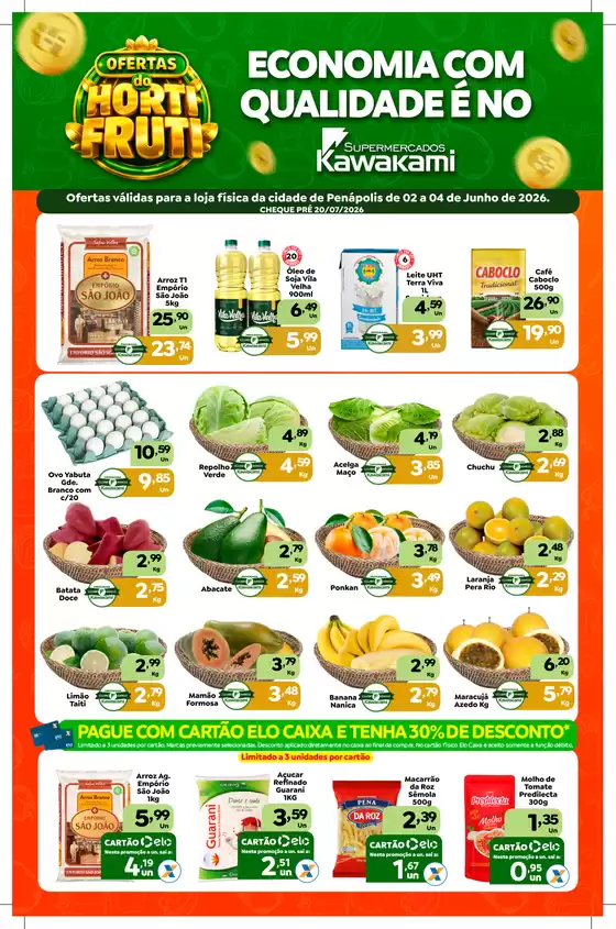 Catálogo Supermercados Kawakami | Ofertas - Penápolis | 2026-06-02T00:00:00.000Z - 2026-06-04T00:00:00.000Z