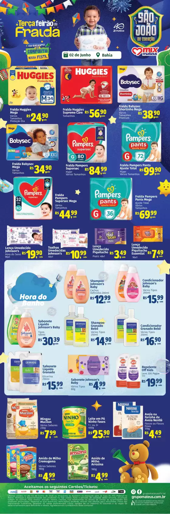 Catálogo Supermercados Mateus | Terça da Fralda | 2026-06-02T00:00:00.000Z - 2026-06-02T00:00:00.000Z